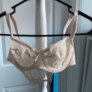 Brand:Mason Lejaby ,Size:32 C,Color:Cream,New with tag.( final price).